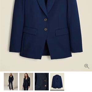 J. Crew Madelyn Blazer in four season stretch Size 12 NWT